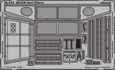 Eduard 1/35 British DUKW Surf Plates Italeri 36049