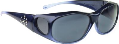 Jonathan Paul Polarized Fitovers Eyewear Medium Element in Sapphire&Gray EM005S