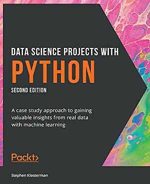 Data Science Projects with Python - Paperback, by Klosterman Stephen - Very Good