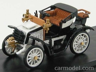 RIO-MODELS 4276 SCALA 1/43 FIAT 8 CV 1901 CABRIOLET WHITE BLACK MODEL