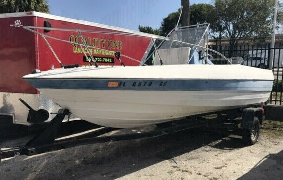 1988 Bayliner Center Console w Trailer | West Palm Beach, FL | No Fees/Reserve