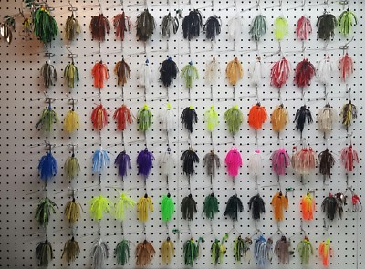 10 lot Umbrella skirts DIY Buzzbaits Spinner Buzz Bait fishing Silicone SF110