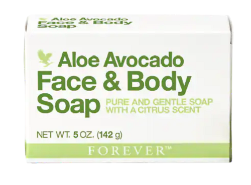 Forever Living Aloe Avocado Face & Body Soap