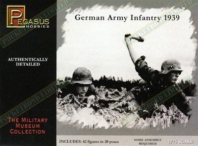 Pegasus 1:72 Allemand Armée Infanterie 1939 1:72 N0. 7499