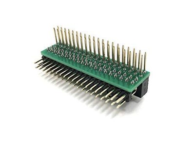 40pin Gpio 1 To 2 Expansion Board Rasgp02green