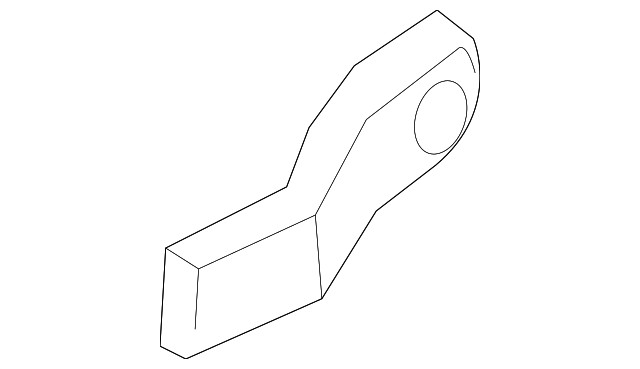 Genuine Ford Bracket Bumper Mounting GD9Z-17D942-A