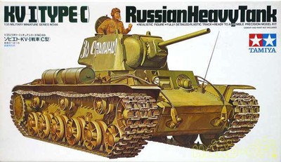 Tamiya 1/35 Soviet Kv-I Tank C Type 4950344980864 Display Model 35066 Military