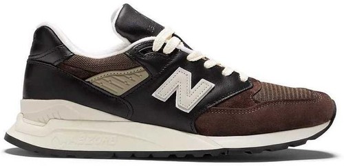 New Balance 998 Made in USA Teddy Santis White Black - U998TI