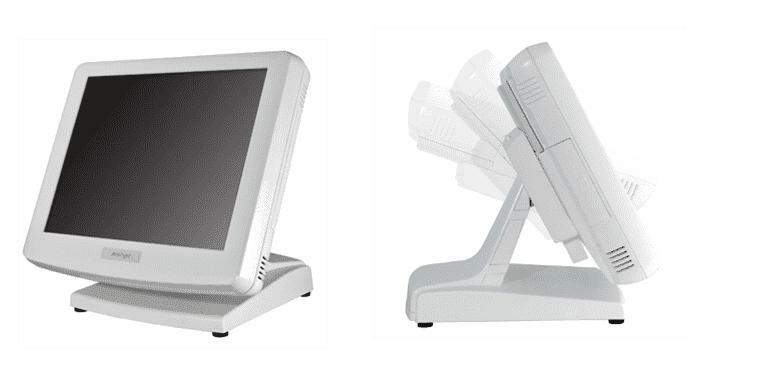 Posiflex Ks-7215 Pos Kasse / Touchscreen 4gb / 160gb Windows 7/10 Ready