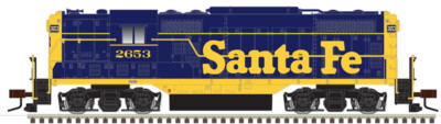 Atlas N EMD GP7 Santa Fe ATSF #2653 DCC/SND 40005365