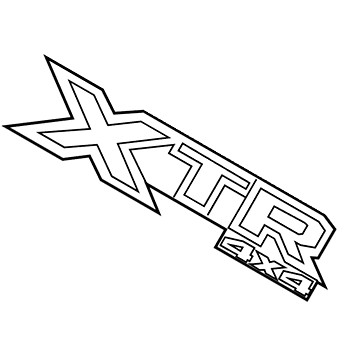 Genuine Ford Decal KB3Z-21290D12-GA