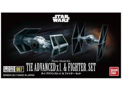 Tie Advanced x1 и набор Tie Fighter Звездные войны, Bandai Hobby Star Wars VM