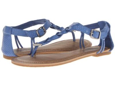 Женские сандалии Minnetonka Fiesta, Ocean Blue, 9 B Medium US