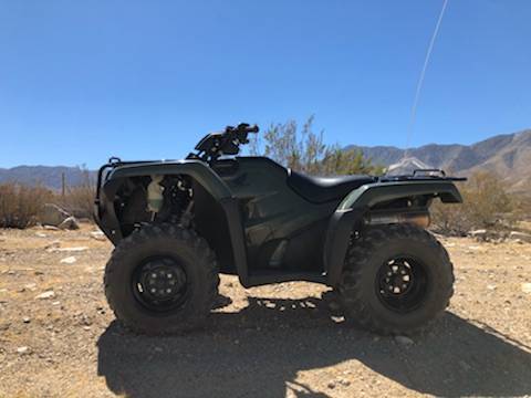 2015 Honda Quad FourTrax Rancher 4X4 ATV TRX 420 TRX420 Great Shape! Ranch Green