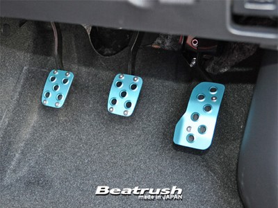 LAILE BEATRUSH FOOT PEDAL SET RED FOR GR YARIS GXPA16 YARIS MXPA10 S41018PS-AR