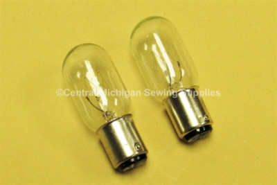 220 Volt Push In Style Light Bulb For Sewing Machines