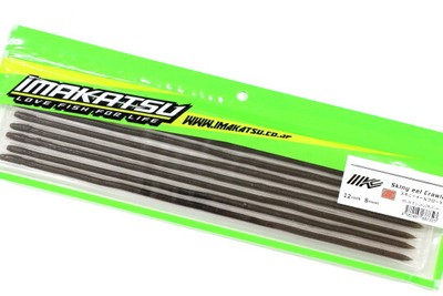 Imakatsu Skiny Eel Crawler S-14 Green Pumpkin Pepper