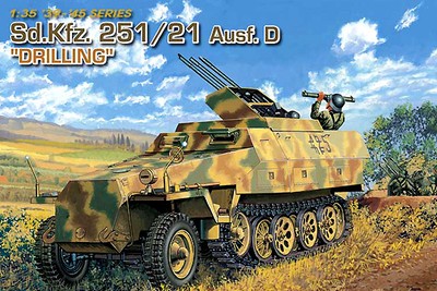 Dragon 1:3 5 6217: Sd.Kfz.251/21D un Brelan