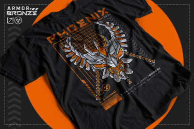 Caballeros  del zodiaco playera shirt Saint seiya Ikki Fenix armour #5 shun
