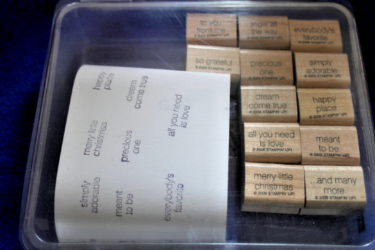 Stampin' Up! Cute Converse Rubber Stamp Set  Scrap-booking