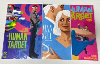 Human Target (2021) #1, #2, #3 Lot - Cover A - King & Smallwood - DC