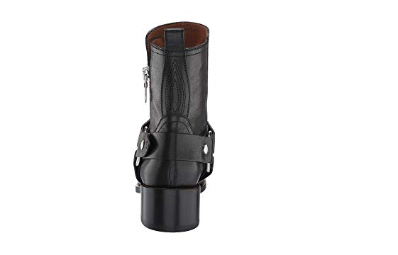 Pre owned In Box Womens Modern Harness Arrowhead Boots Black Msrp 648 Stunning