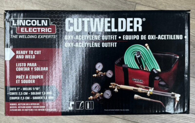 Lincoln Electric Oxygen Welding Cutting And Brazing Kit - KH995 Cutwelder