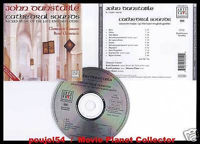 DUNSTABLE "Sacred Music" (CD) Clemencic Consort 2002