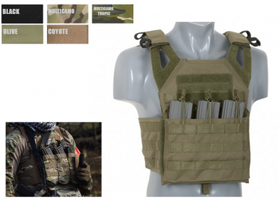 JUMP PLATE CARRIER Cummerbund Vest Weste Airsoft Paintball Kampfweste MOLLE 