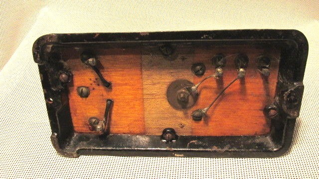 Antique Western Union Telegraph Relay on metal base