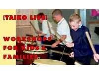 Taiko Drumming Workshop for Kids & Families in Moffat