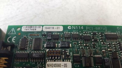 National Instruments PCI-6071E 184411K-01 Card
