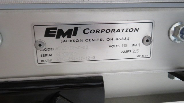 EMI ATLC 18-3-20 Weigh Hop Sys; Inclined&Horizontal Conveyors,Yr.2016, 110V#8213