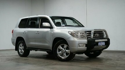 2010 Toyota Landcruiser VDJ200R MY10 Sahara Silver 6 Speed Sports Automatic Wagon Welshpool Canning Area Preview