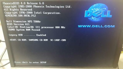 Dell Dimension XPS T800r Intel Pentium III 800MHz 768MB RAM Desktop Computer