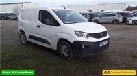 2019 Peugeot Partner 1000 1.6 BlueHDi 100 Professional Van PANEL VAN DIESEL Manu