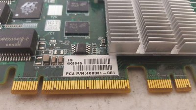 HP 4K0945 468001-001 Quad Port Gigabit NIC Network Adapter