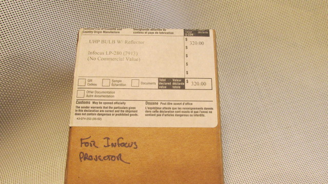 Infocus LP280 Projector Lamp Reflector Bulb