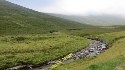 Photo 6x4 Megget Water Talla Linnfoots Upstream from near Meggethead. A s c2013
