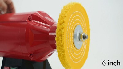 Buffing Polishing Wheels 8 Inch (70 Ply) For Bench Grinder Buffer Tool With 5/8"