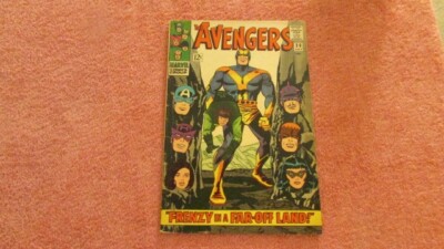Avengers #30 July 1966 VG Black Widow
