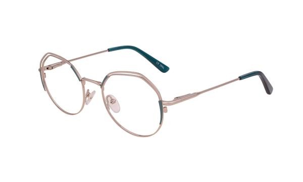 Lunettes pour femmes OWLET OPMM225 C19 métal rond carré turquoise