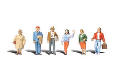 Woodland Scenics ~ New 2024 ~ O Scale ~ General Public People ~ A2730