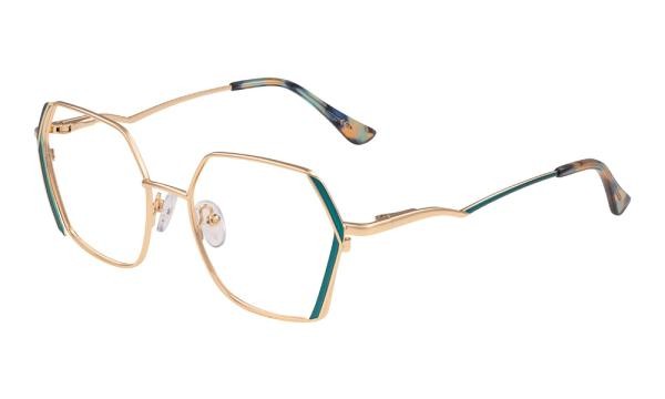OWLET OPMM254 C19 Women's Eyeglasses Metal Geometric Green