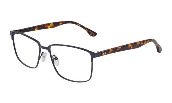 Lunettes homme OWLET OPMA047 C07 métal ovale bleu