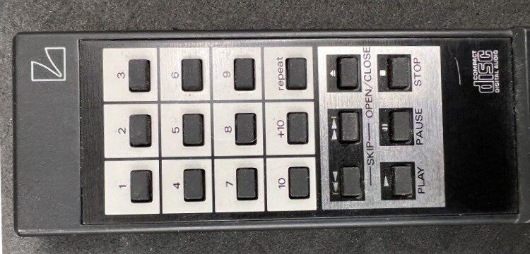 Luxman RD-113 Remote - for D-113 CD player and others  - Tested and working