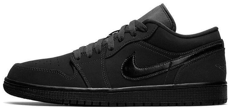 Size 9.5 - Air Jordan 1 Low Triple Black for sale online | eBay