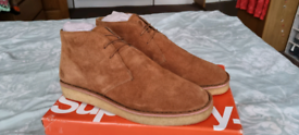 Superdry Suede Desert Boots - BRAND NEW 