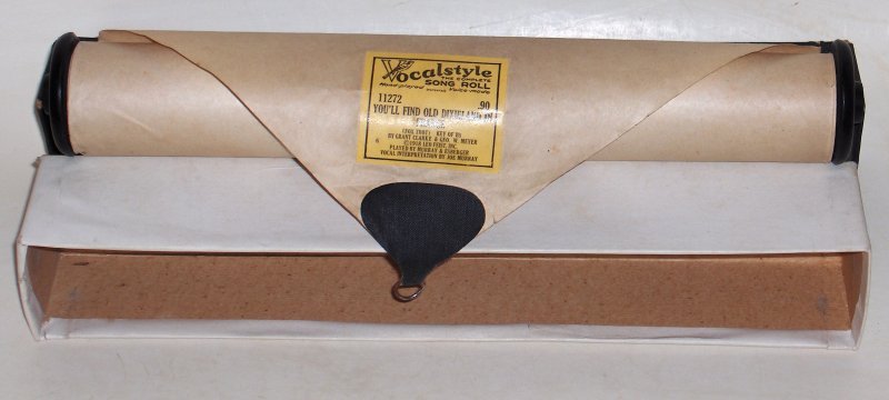 1918 - PIANO ROLL- You'll Find Old Dixieland in France - Black Americana