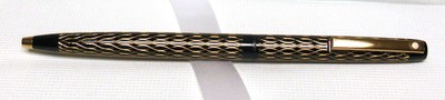 SHEAFFER - Lady Sheaffer BlacK Lacquer & Gold Ballpoint Pen - New - USA Made